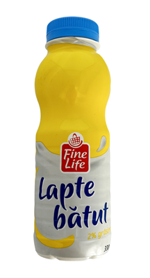Fine Life Lapte Batut 2% 330 g