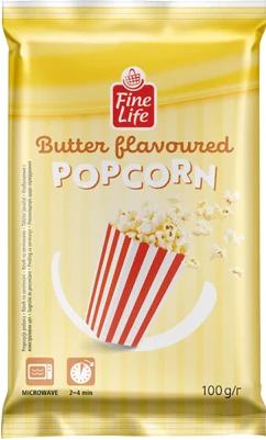 Fine Life Popcorn cu Unt 100 g - WALTI