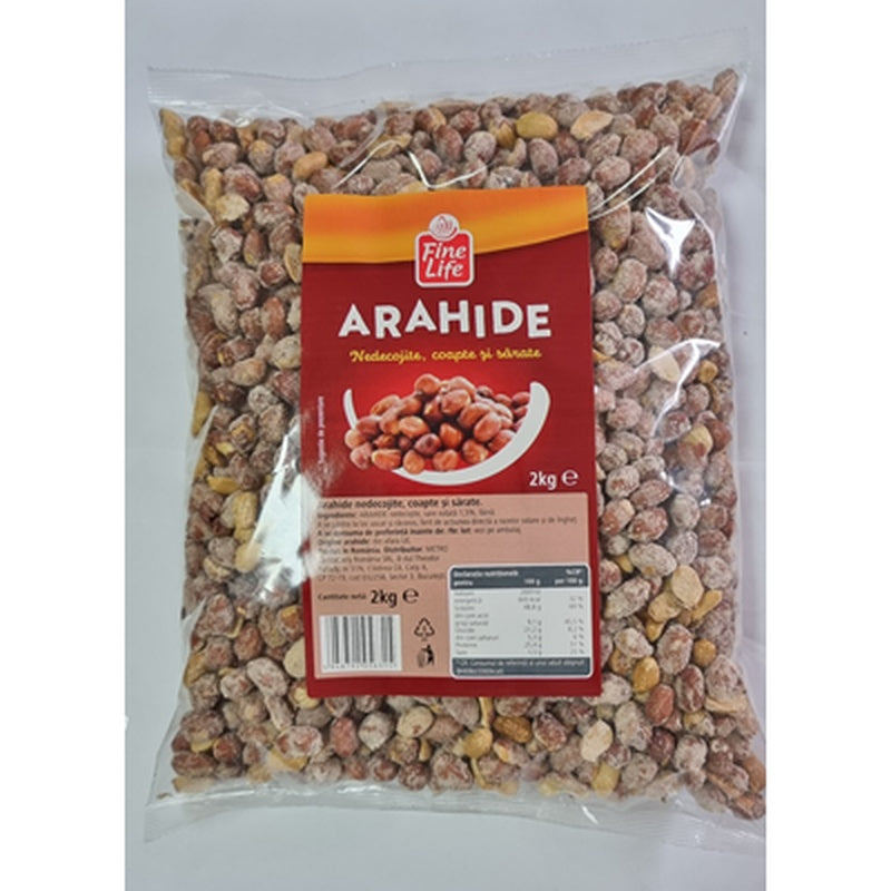 Fine Life Arahide Nedecojite Prajite 2 Kg