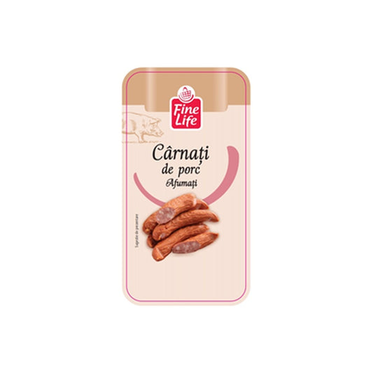 Fine Life Carnati Porc Afumati preț/kg cca. 1 Kg
