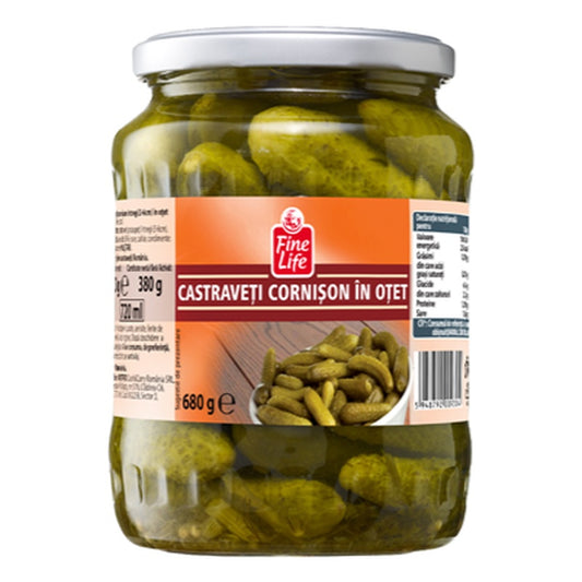 Fine Life Castraveti Carnison Calibru 3-6 Cm 680 g