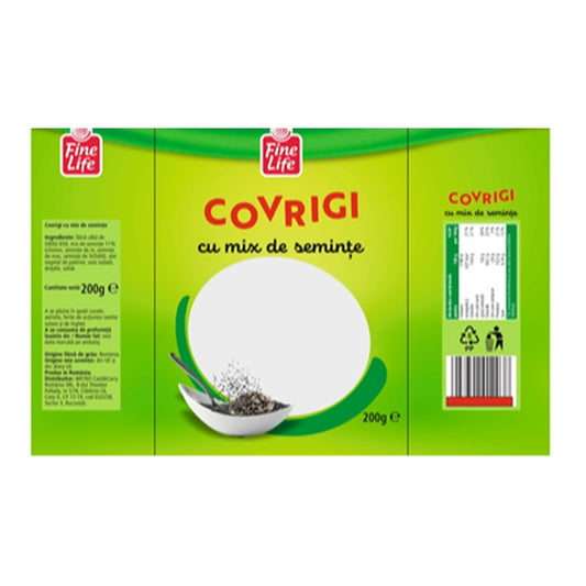 Fine Life Covrigi cu Mix Seminte 200 g
