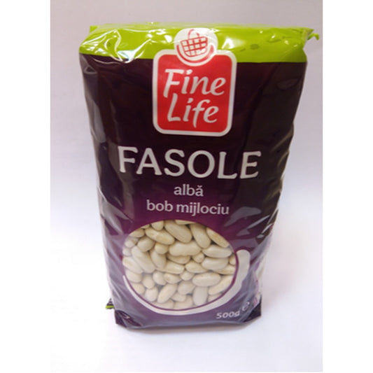Fine Life Fasole cu Bob Mijlociu 500 g