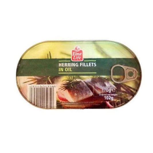 Fine Life Hering In Ulei 3 x 170 G