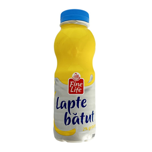 Fine Life Lapte Batut 2% 330 g