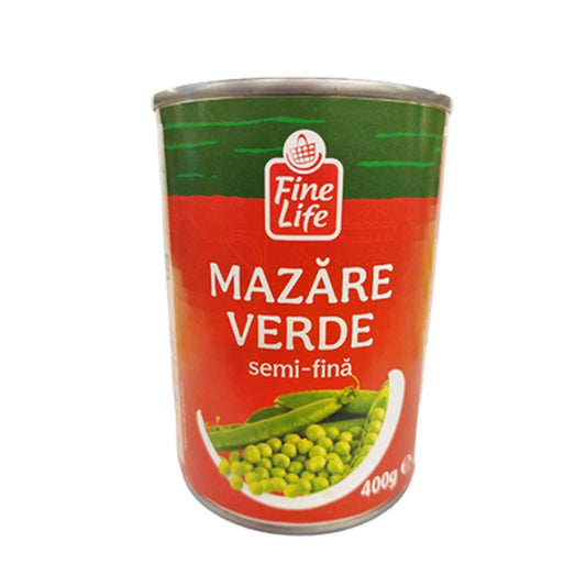 Fine Life Mazare Verde Semifina 400 g