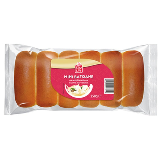 Fine Life Mini Batoane Vanilie 250 g