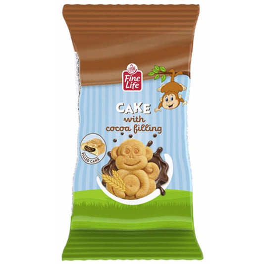 Fine Life Monkey Cake Prajitura Cacao 30 g