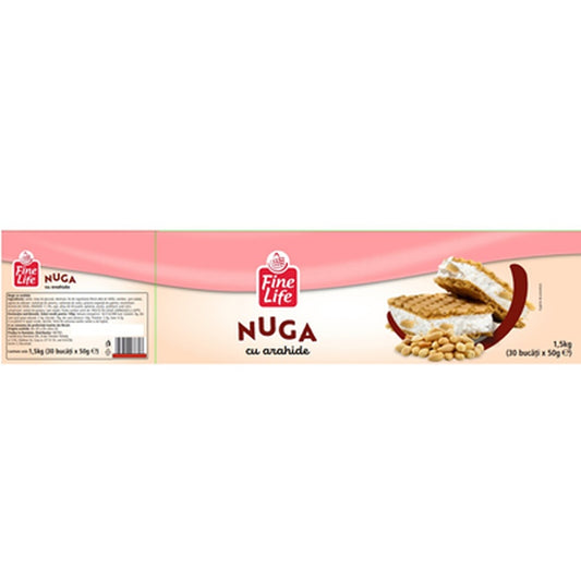 Fine Life Nuga cu Arahide 40 g