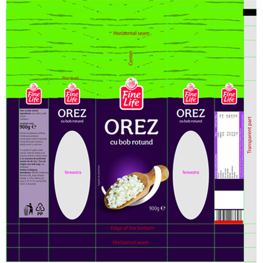 Fine Life Orez Bob Rotund 900 g