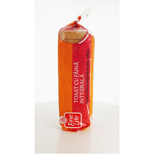 Fine Life Paine Toast cu Faina Integrala 600 g