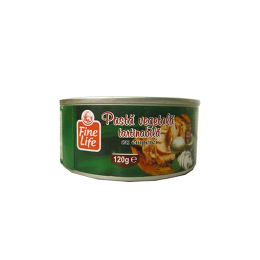 Fine Life Pate Vegetal Ciuperci 120 G
