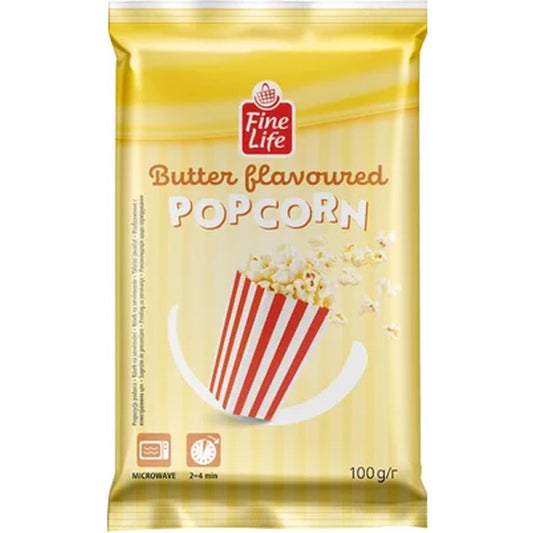 Fine Life Popcorn cu Unt 100 g