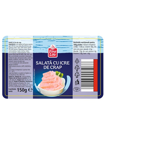 Fine Life Salata Icre Crap 150 g