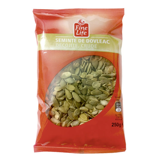 Fine Life Seminte Dovleac Decojite Crude 250 g