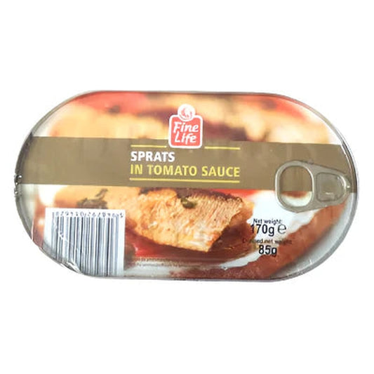 Fine Life Sprot In Sos Tomate  170 G