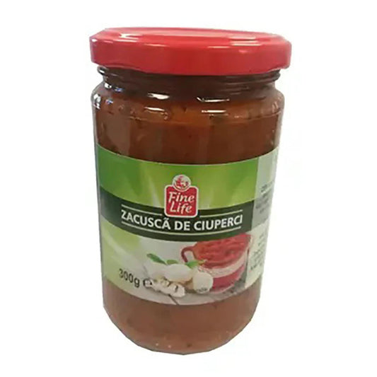 Fine Life Zacusca cu Ciuperci 300 g