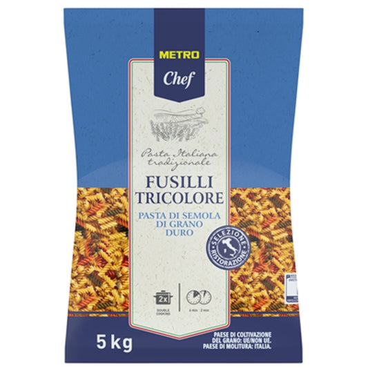 Fusilli Tricolore 5 kg