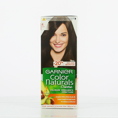 GARNIER COLOR NATURALS Vopsea de Par Nuanta 4 Saten 100 ml