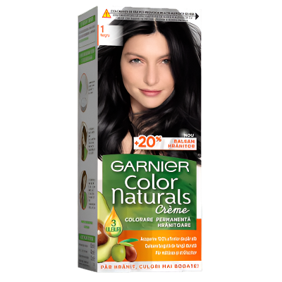 GARNIER Color Naturals Vopsea de Par Nuanta 1 - Negru 100 ml