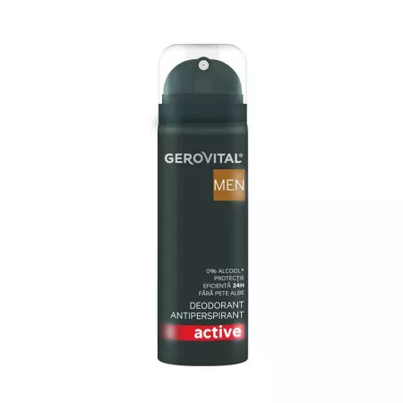 GEROVITAL Men Deodorant Antiperspirant Active 150 ml - WALTI