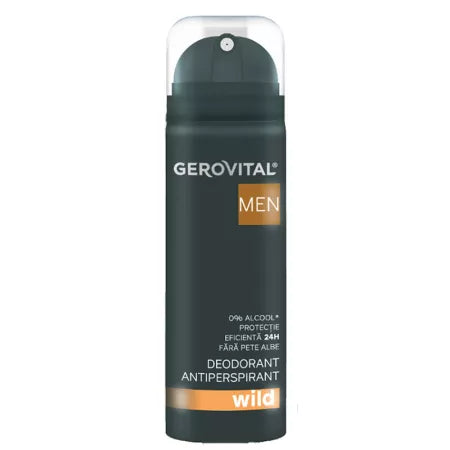 GEROVITAL Men Deodorant Antiperspirant Wild 150 ml - WALTI