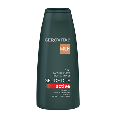 GEROVITAL Men Gel de Dus Active 400 ml