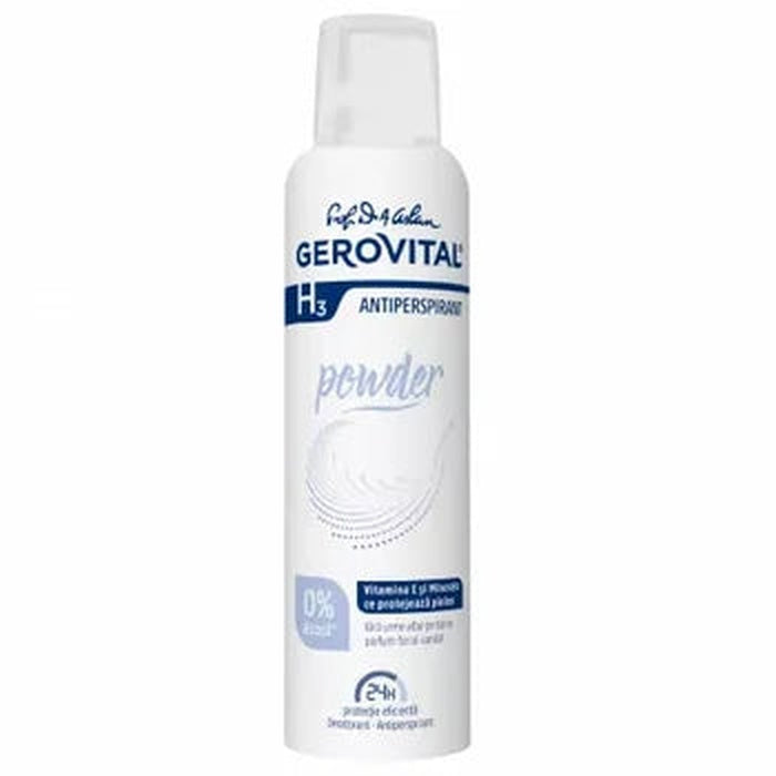 GEROVITAL H3 Deodorant Antiperspirant Powder 150 ml