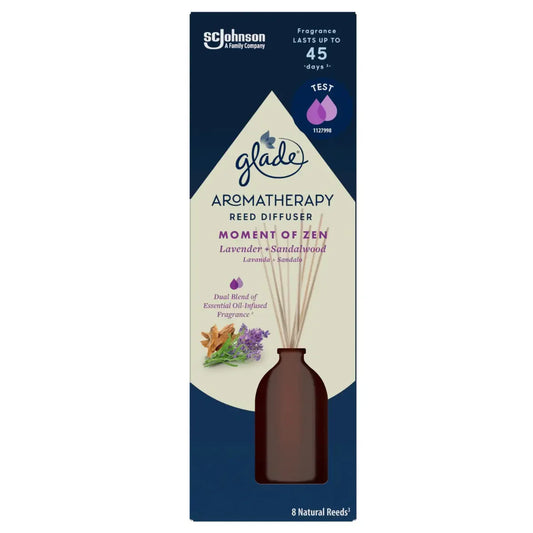 GLADE Reed Diffuser Odorizant Camera Lavanda si Santal 80 ml - WALTI