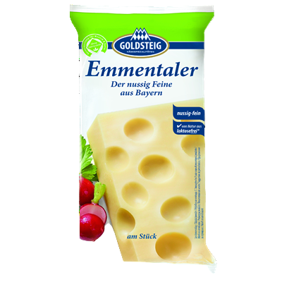 GOLDSTEIG Branza Emmentaler 400 g