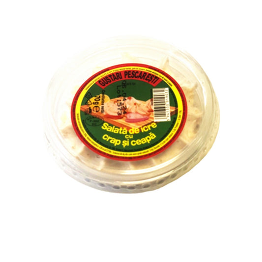 GUSTARI PESCARESTI Salata Icre Crap si Ceapa 70 g