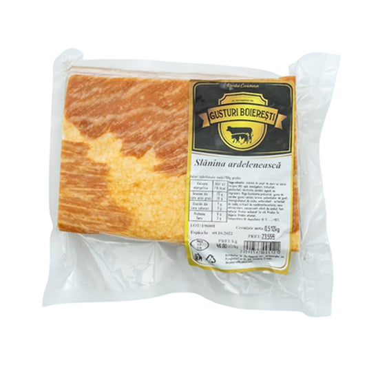 GUSTURI BOIERESTI Slanina Ardeleneasca 1 KG