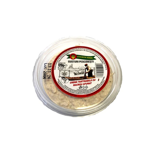 GUSTURI PESCARESTI Crema Tartinabila cu Macrou Afumat 120 g
