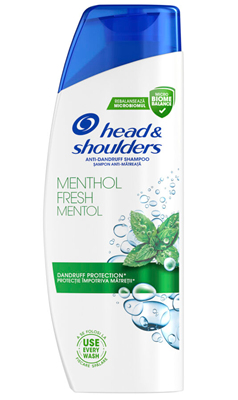 HEAD & SHOULDERS Menthol Fresh Sampon 330 ml