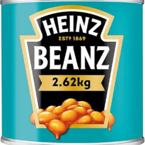 HEINZ BEANZ Fasole Sos Tomat 2,62 Kg - WALTI