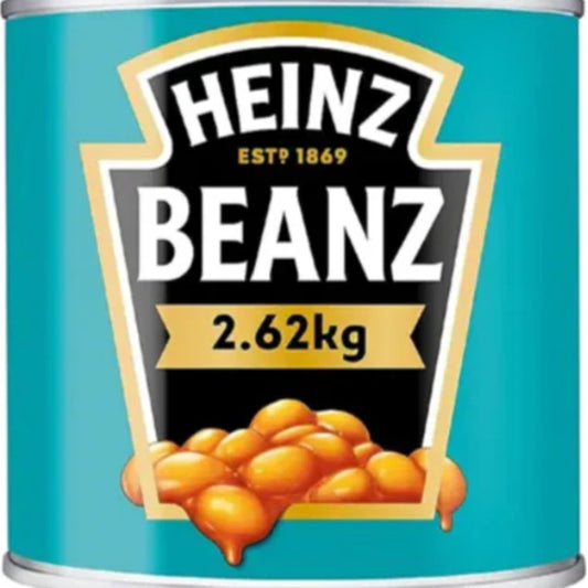 HEINZ BEANZ Fasole Sos Tomat 2,62 Kg