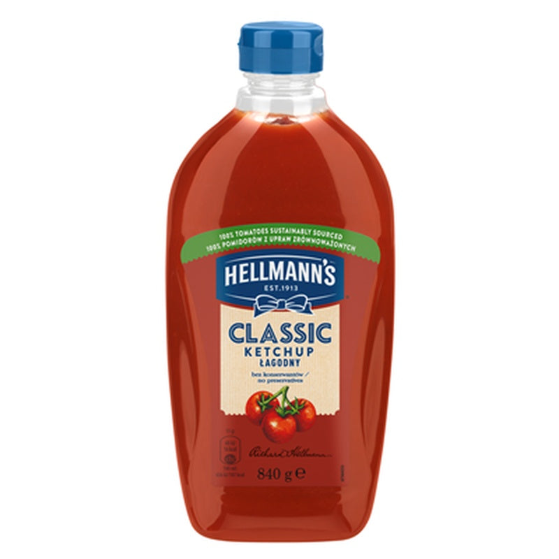 HELLMANN'S Ketchup Clasic 840 g