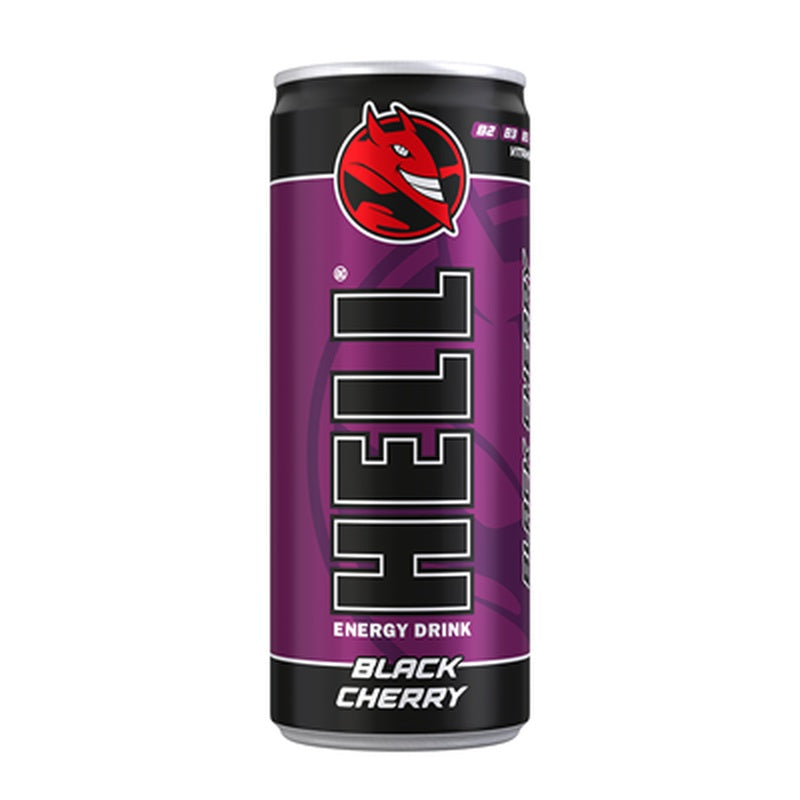 HELL Energy Drink Black Cherry SGR 250 ml