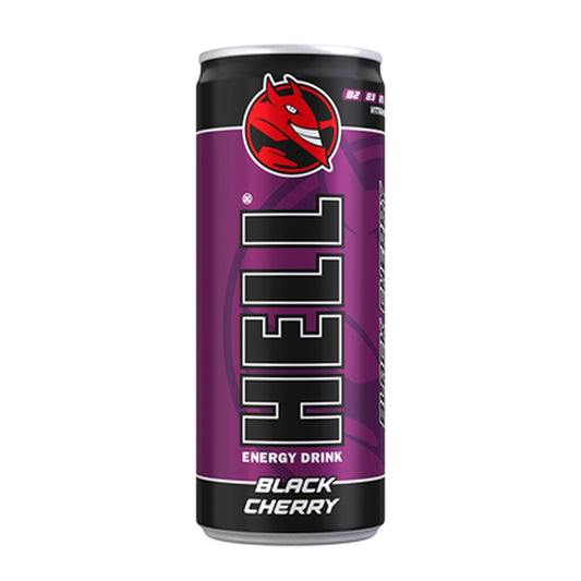 HELL Energy Drink Black Cherry SGR 250 ml