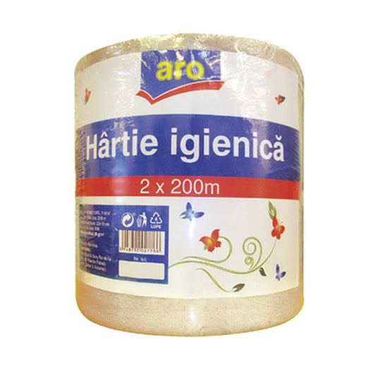 Hartie Igienica 1 Strat 200M 2 bucati