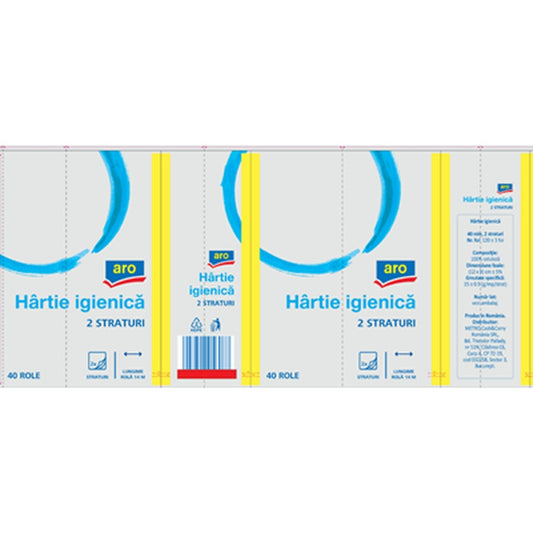 Hartie Igienica 2 Straturi 40 Role