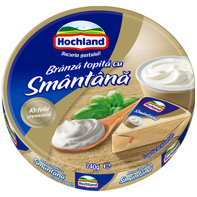 Hochland Branza Topita Triunghi Smantana 140 g