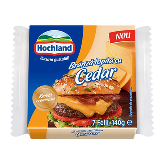 Hochland Branza Topita Felii Cedar 140 g