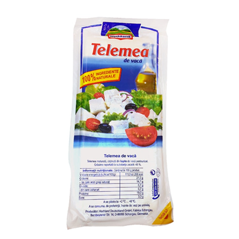 Hochland Telemea Vaca, preț/kg (cca. 2 kg)