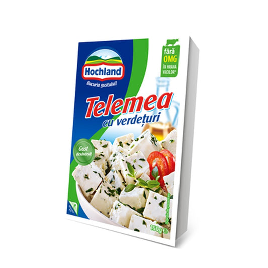 Hochland Telemea cu Verdeata 150 g
