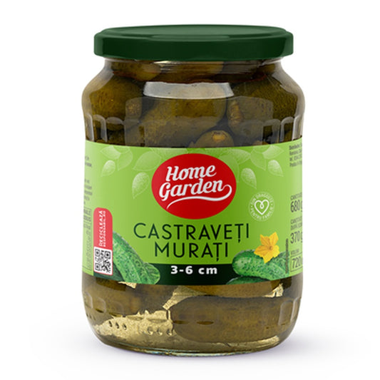 Home Garden Castraveti in Otet 3-6 cm 660 g