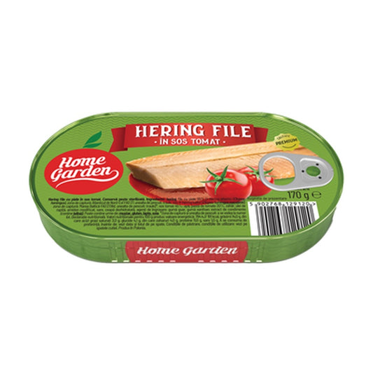 Home Garden Hering File in Sos Tomat 170 g