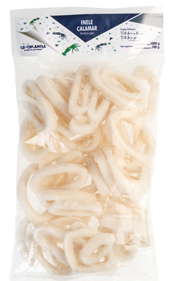 Inele de Calamar 3-9 cm 700 g ❄