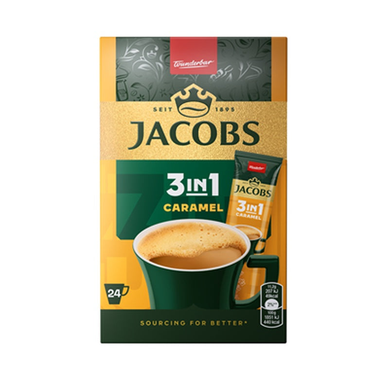 JACOBS Cafea Instant 3 in 1 Caramel  11,2 g
