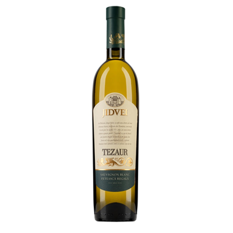 JIDVEI TEZAUR Sauvignon Blanc & Feteasca Regala Sec SGR 0,75 L